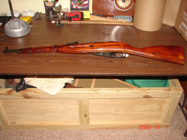 mosin nagant model m38 bolt action rifle 7.62×54 cal